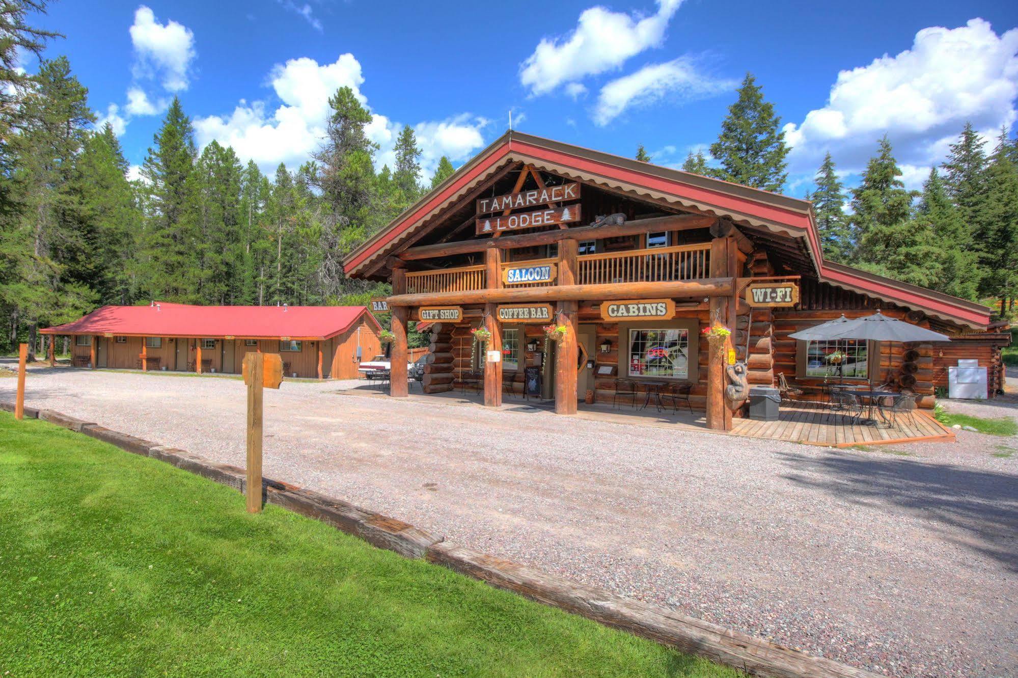 Historic Tamarack Lodge Hungry Horse Exterior photo